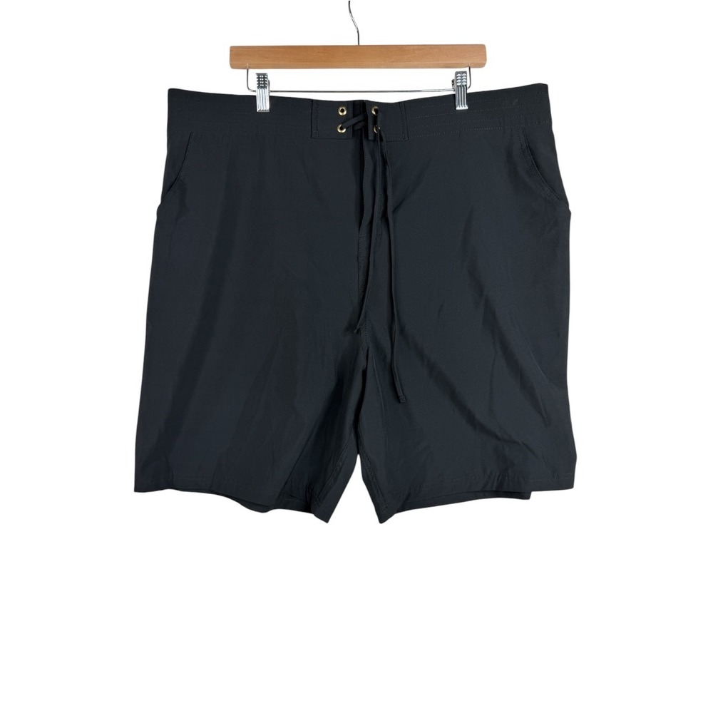 NWT La Blanca Women's Swim Tie Front Shorts size 2X Black